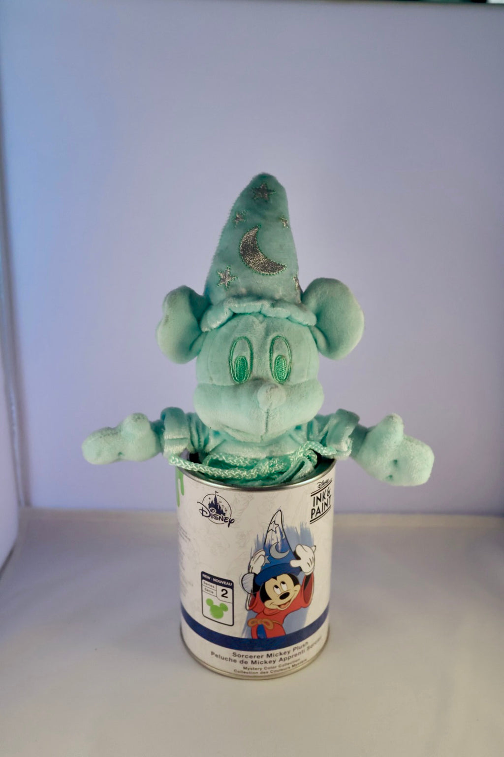 Disney Parks Ink & Paint Series 2 Sorcerer Mickey Mystery Plush Can Lot of 3