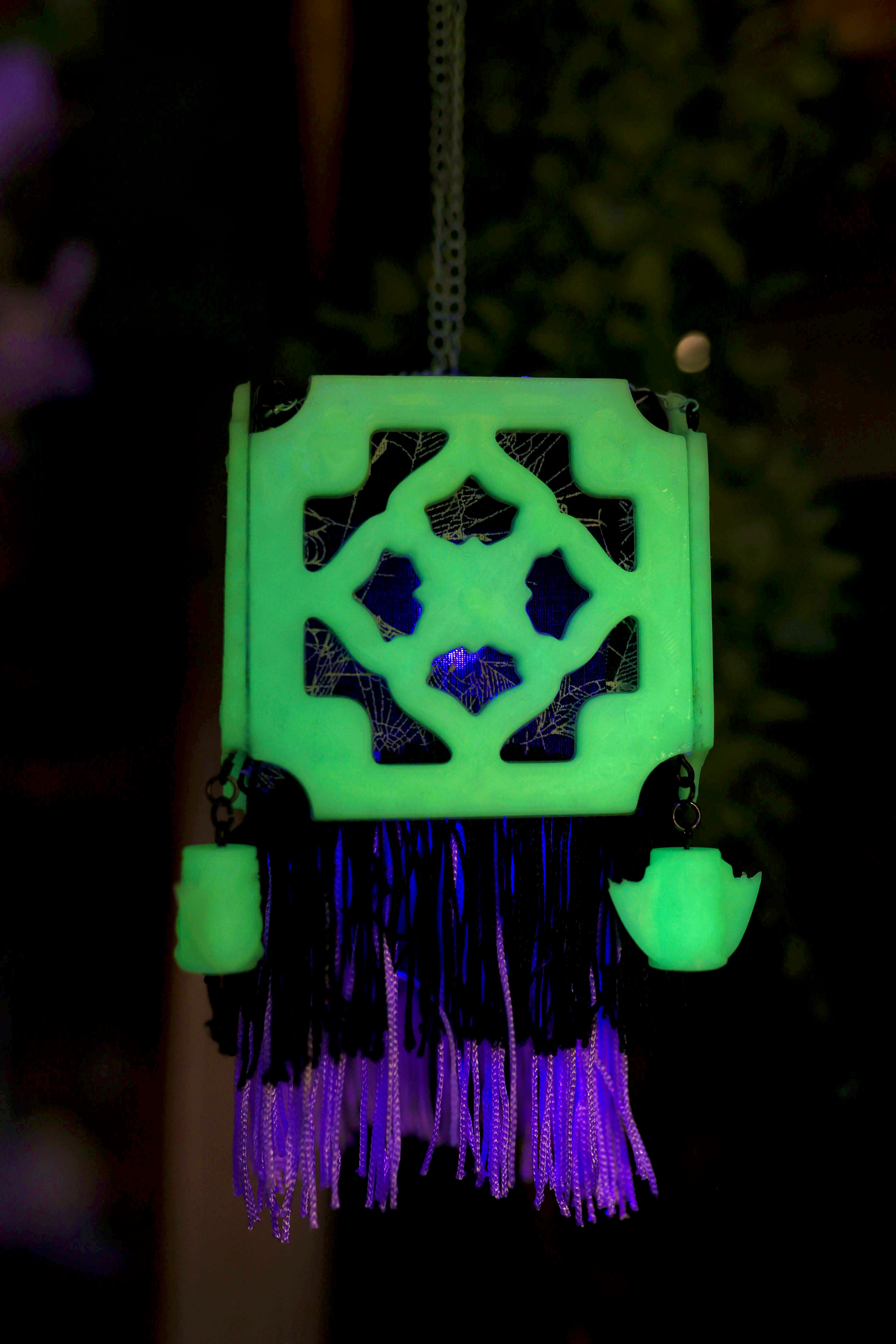 Jade Tile Block Lamp