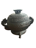 Vintage Mid-Century James Mont Style Chinese Archaic Censer Ice Bucket
