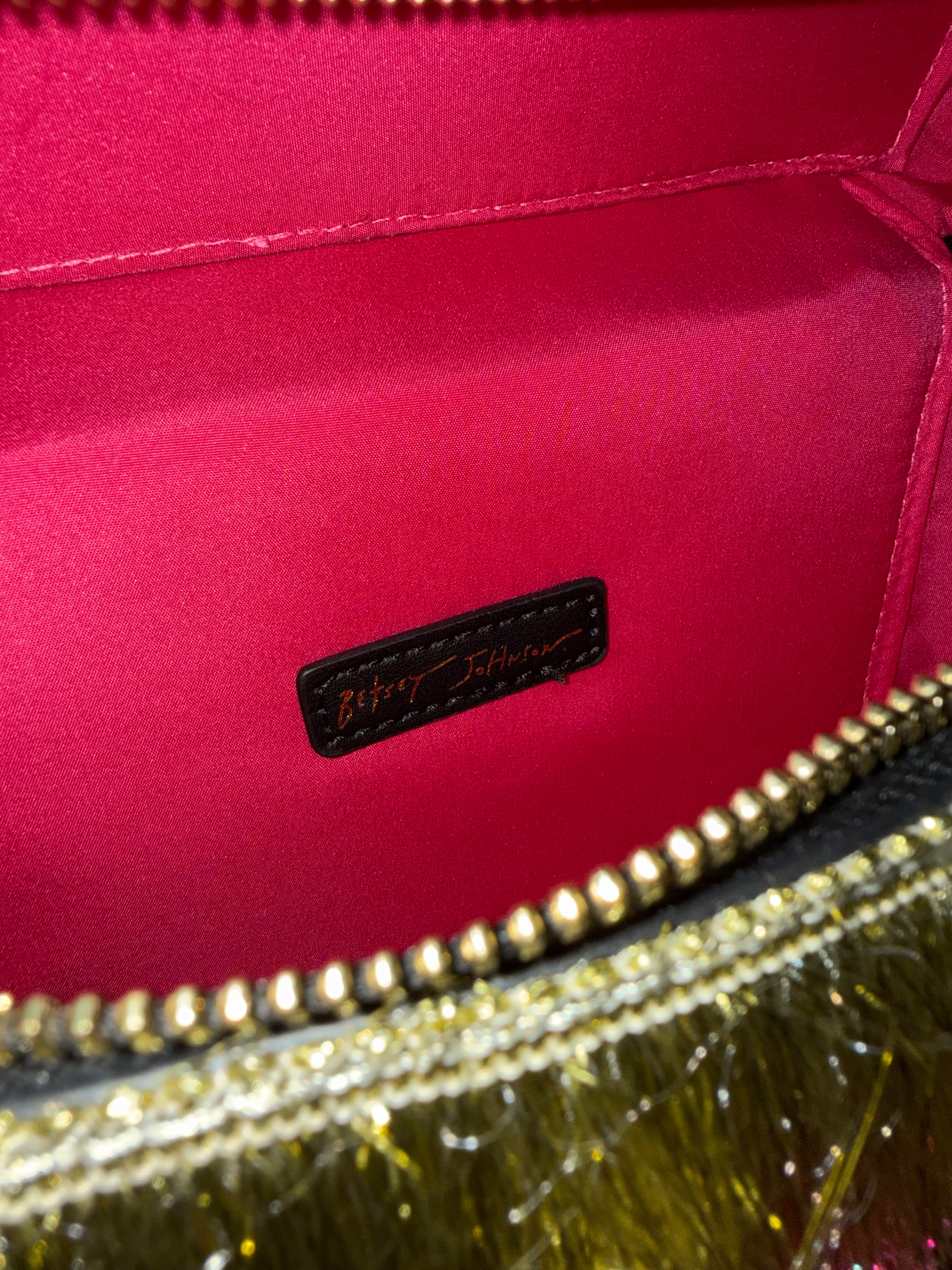 Betsey Johnson Sip Sip Hooray Tiki Bar Novelty Crossbody Handbag – Rare