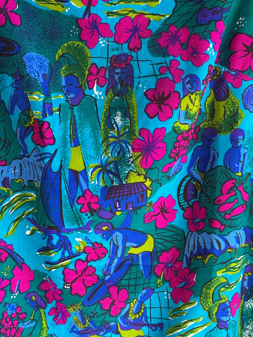 Vintage Royal Hawaiian Dress