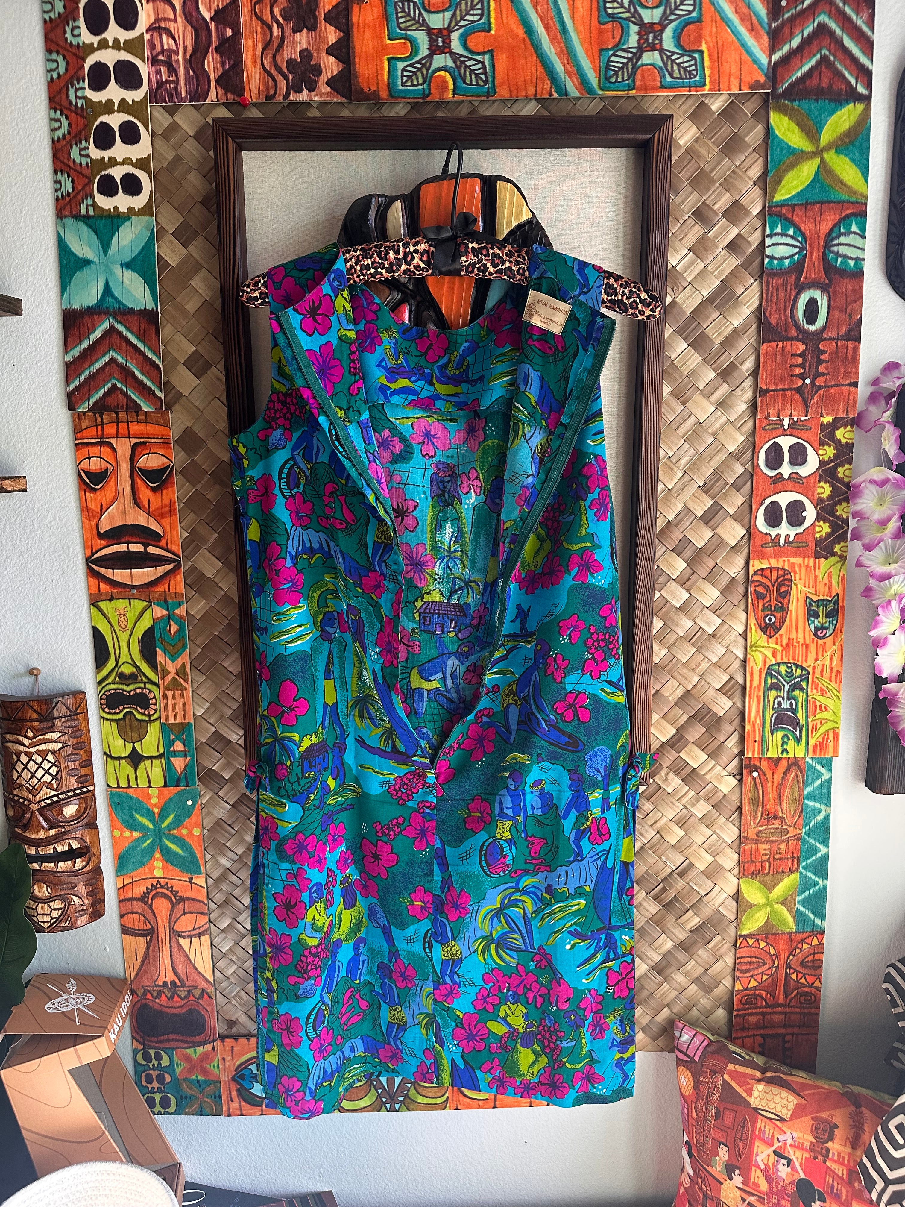 Vintage Royal Hawaiian Dress