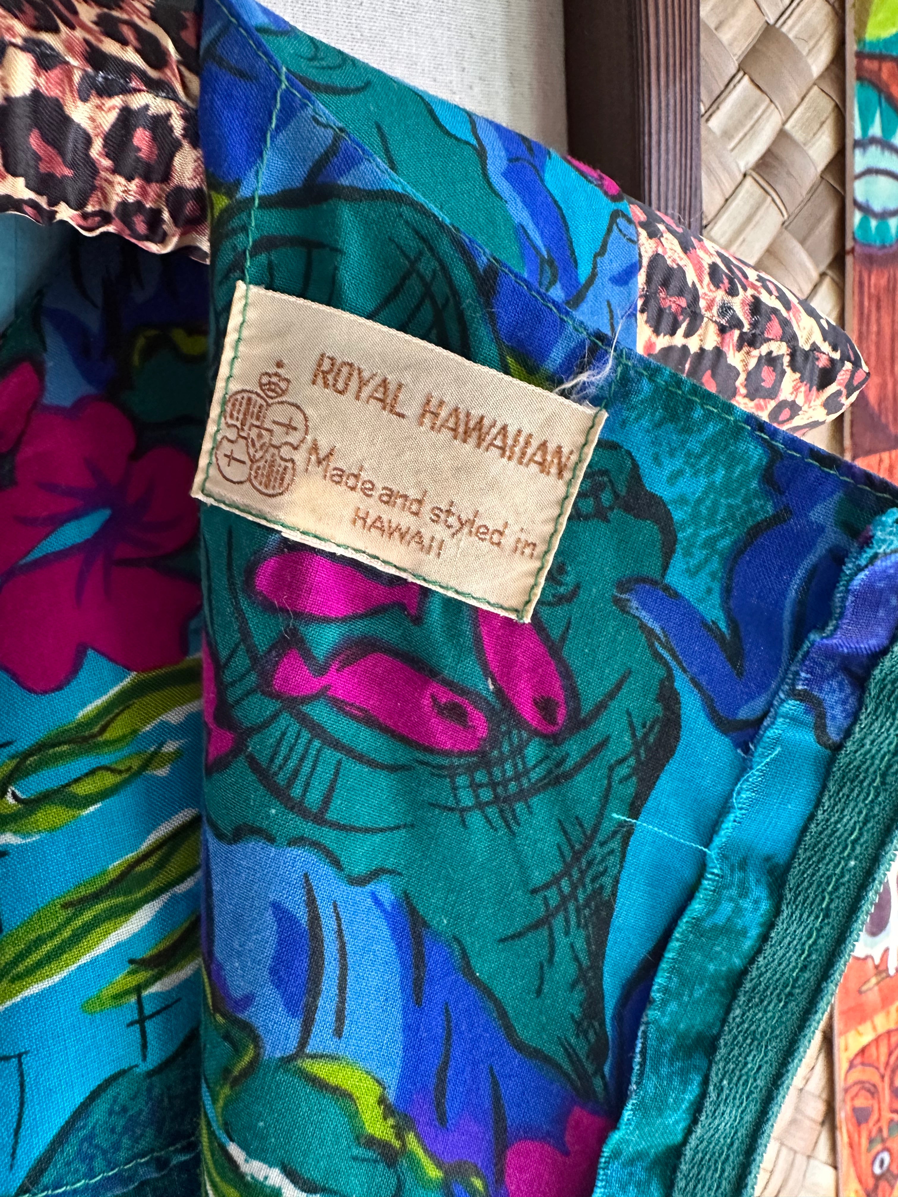 Vintage Royal Hawaiian Dress