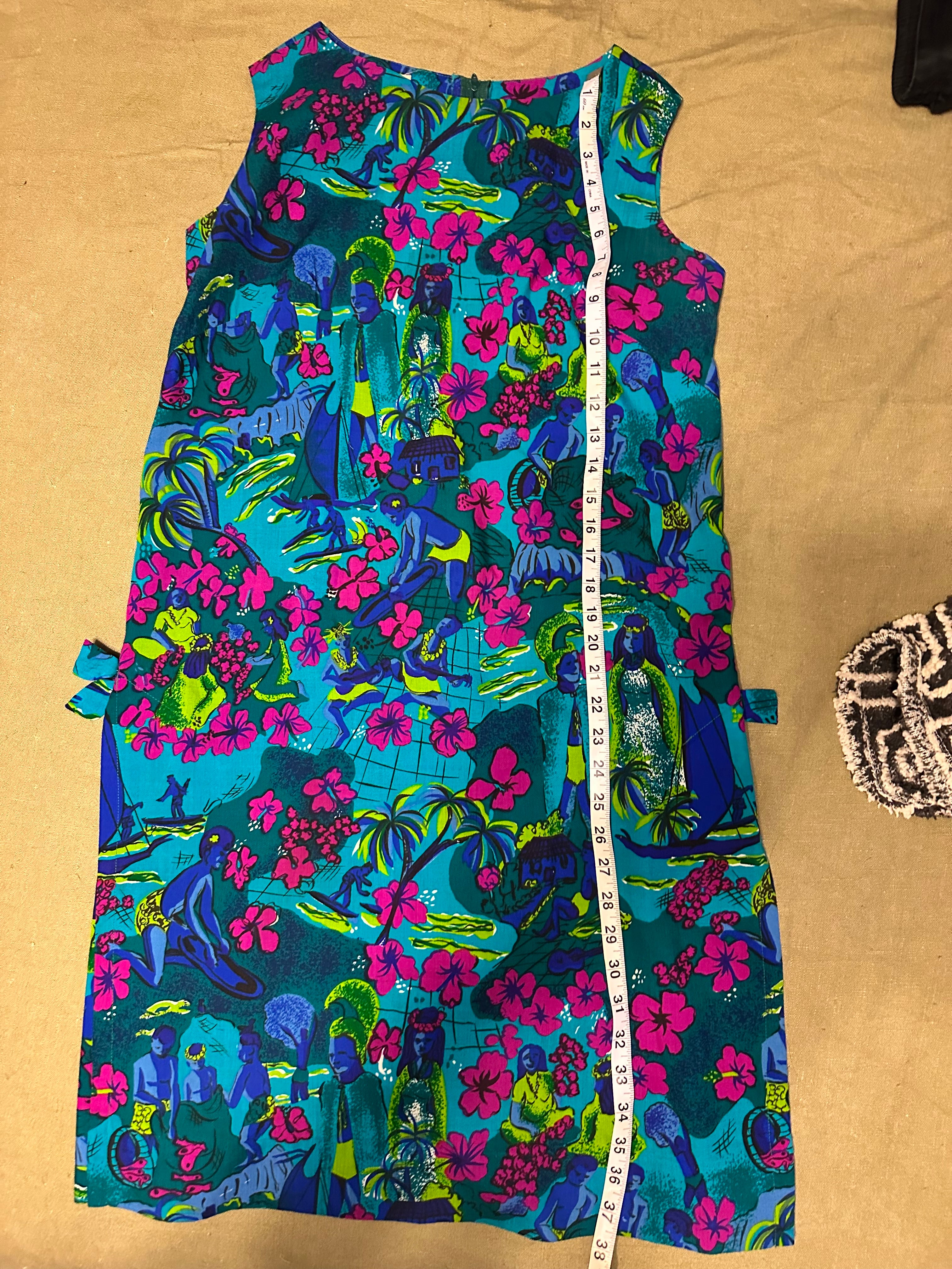 Vintage Royal Hawaiian Dress